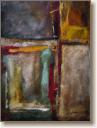 Window Crepuscule II - Oil Painting on Canvas